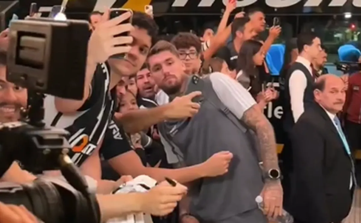 Atlético Mineiro ya está en la Argentina.