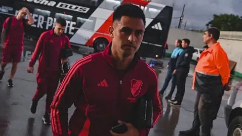 Pity Martínez dejó un mensaje a los hinchas antes de la revancha con Mineiro (Foto Prensa River).