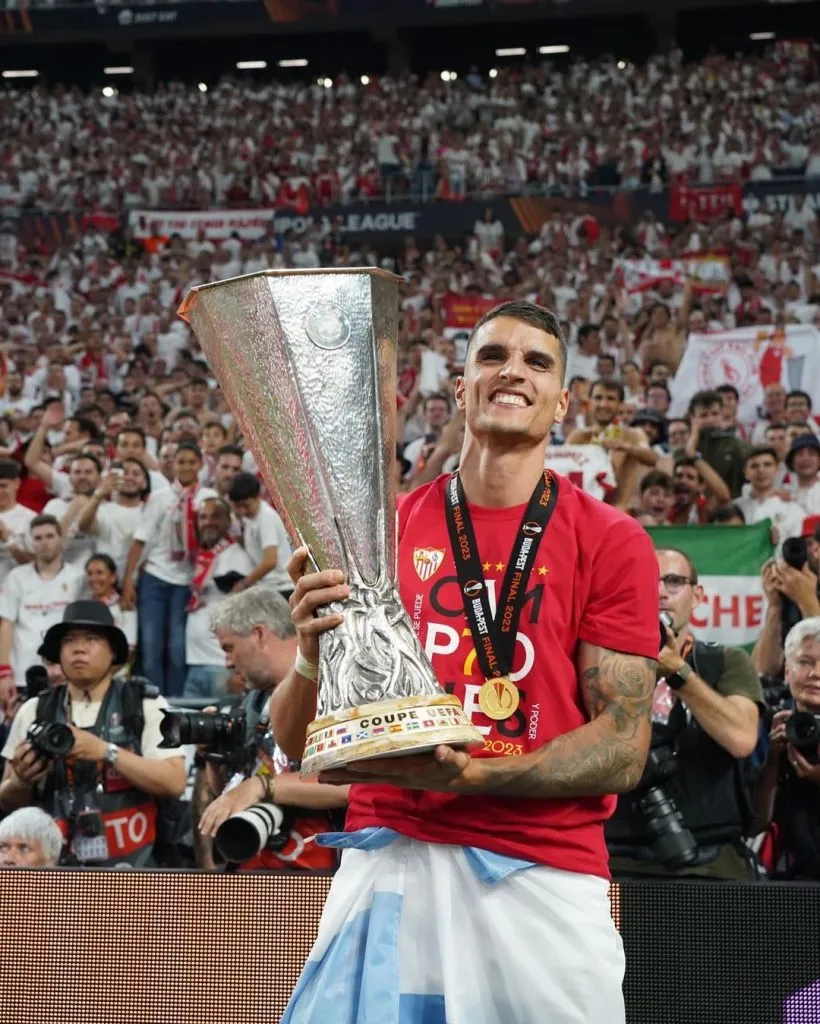 Erik Lamela surgió en River y alcanzó la gloria en Europa (FOTO: @eriklamela).