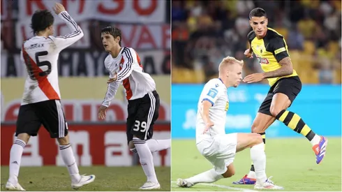 Erik Lamela, de debutar en River al exótico AEK Atenas de Matías Almeyda.