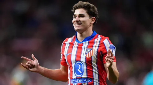 El gol de Julián para el 1-0 parcial de Atlético Madrid.