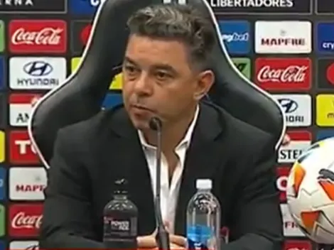 Una confusión y un cierre de conferencia particular de Marcelo Gallardo: qué pasó