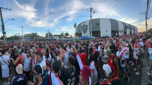 La previa de River en el Arena MRV.