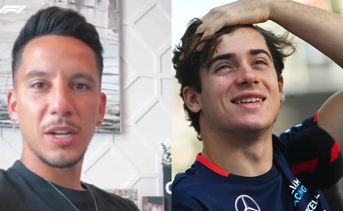Driussi y un saludo especial para Colapinto.