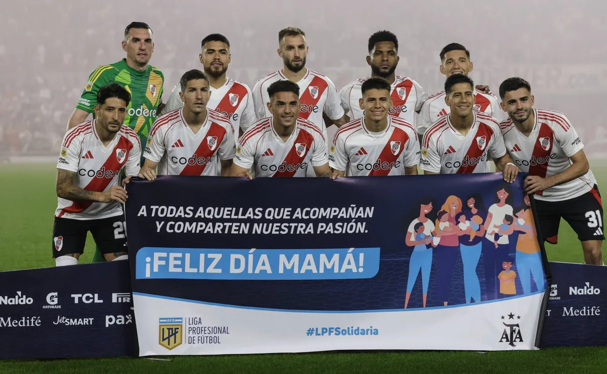 Los puntajes de los jugadores de River.