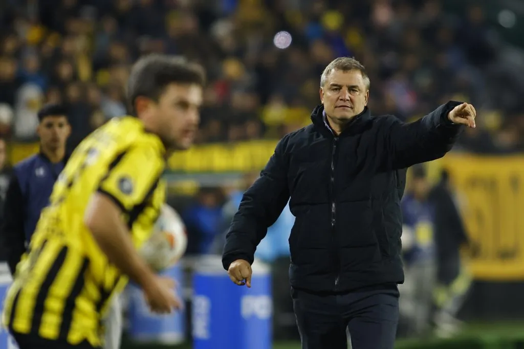 Diego Aguirre, DT de Peñarol.