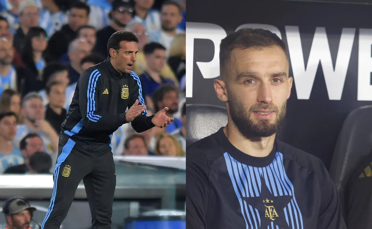 Lionel Scaloni volvió a destacar a Germán Pezzella (Fotos: IMAGO y Getty).