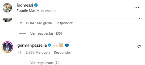 La reacción de Germán Pezzella al partidazo de Lionel Messi ante Bolivia en el Estadio Monumental.