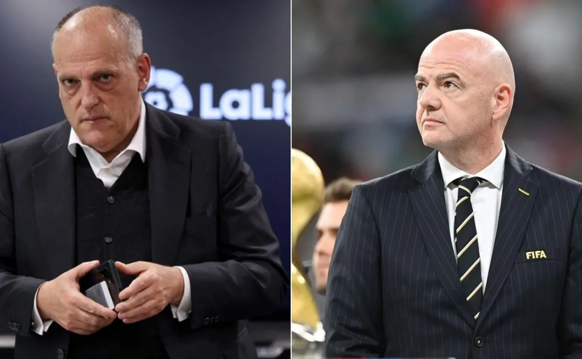El presidente de la Liga española salió con los tapones de punta ante la FIFA