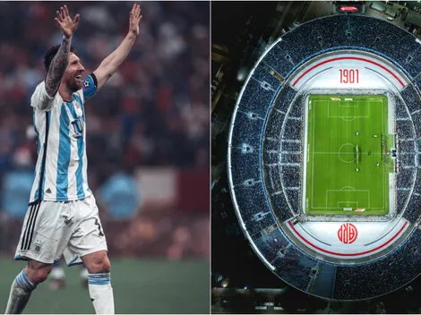 Lionel Messi vuelve al Monumental: el regalo especial que se llevó la última vez