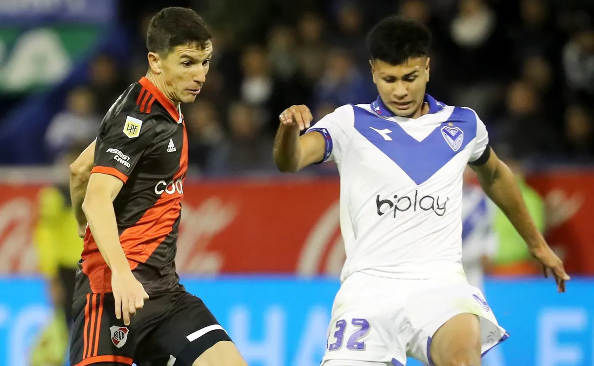 Ordoñez palpitó el partido de River frente a Vélez.