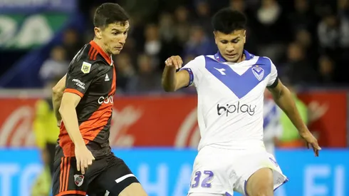 Ordoñez palpitó el partido de River frente a Vélez.