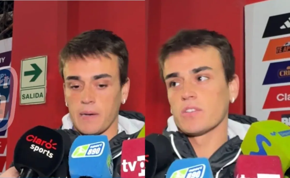 Nicolás Fonseca y su respuesta sobre una supuesta cama a Bielsa (Foto Captura X).