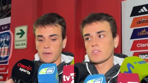 Nicolás Fonseca y su respuesta sobre una supuesta cama a Bielsa (Foto Captura X).