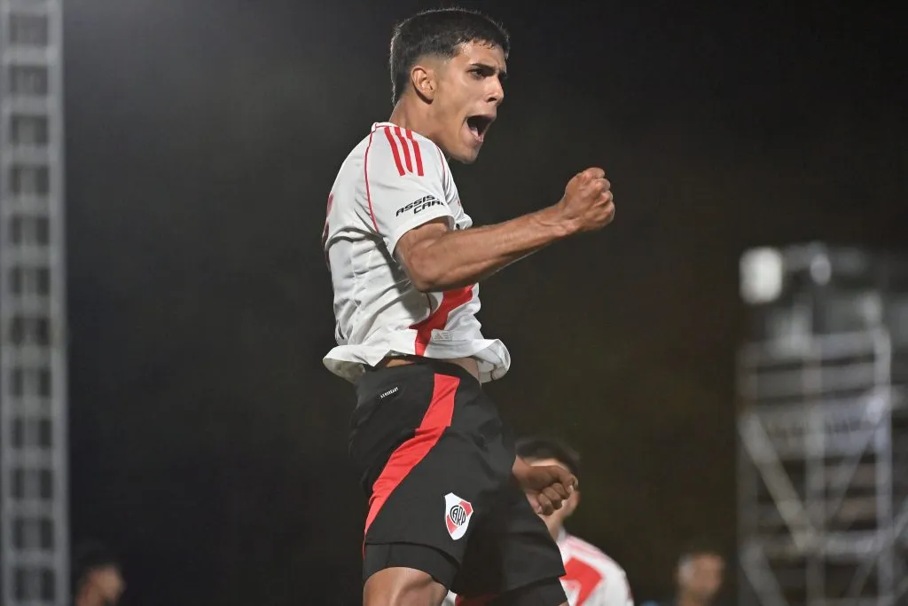 Nasif marcó uno de los goles. (River Prensa)
