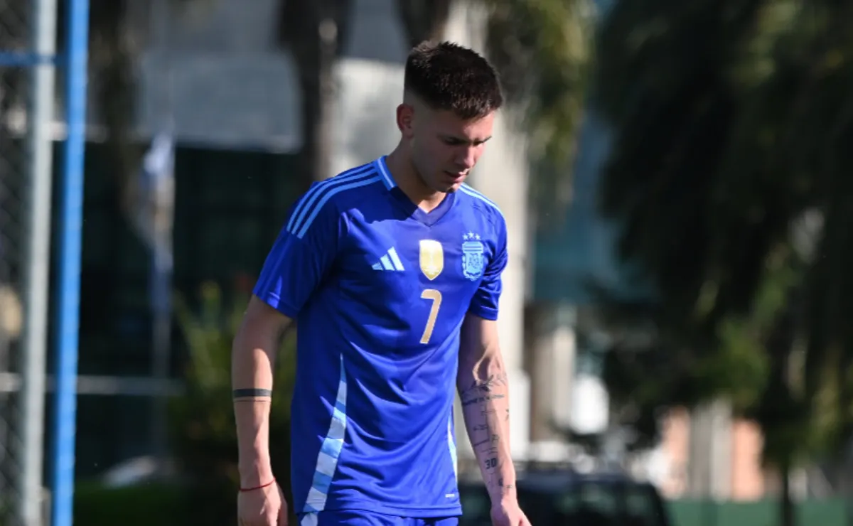 Mastantuono jugará ante la Selección.
