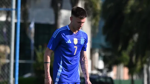 Mastantuono jugará ante la Selección.