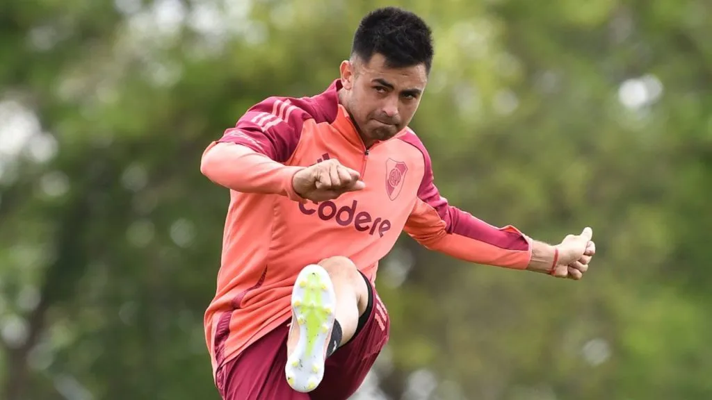 El Pity se acerca a su recuperación total y podría ser convocado para la ida con Atlético Mineiro.