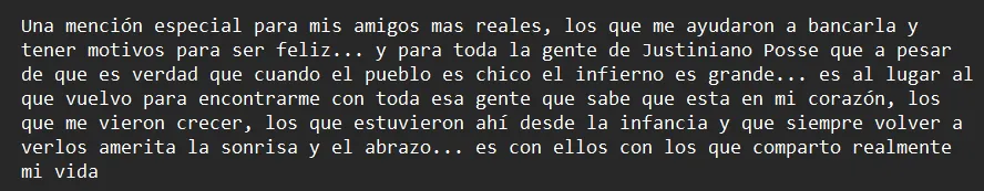 El relato de Facundo Bono, hijo de Martín Demichelis, sobre su historia (PARTE 3)