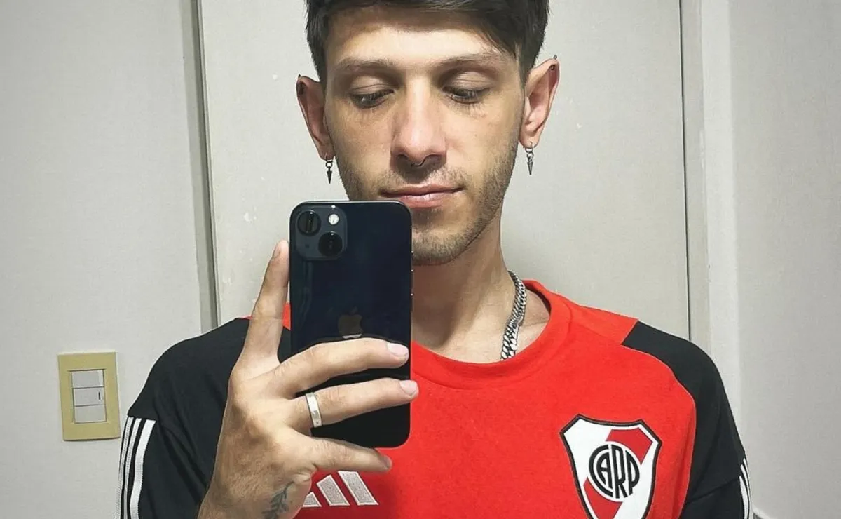 Facundo Bono, el hijo extramatrimonial de Martín Demichelis (FOTO: INSTAGRAM @facundobono).
