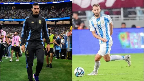 El marcador central de River se ganó grandes palabras de Scaloni