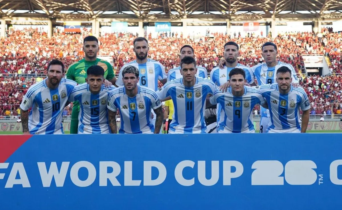 Argentina, con 11 listo para visitar a Paraguay (Foto Prensa AFA).