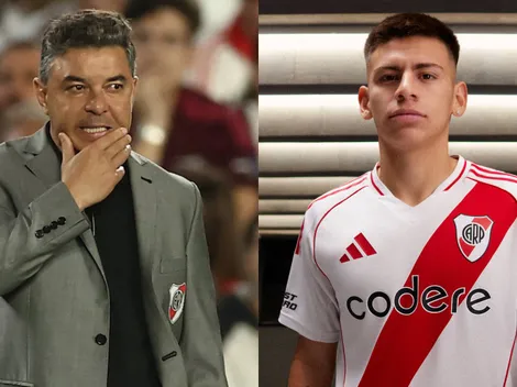 ¿El Diablito Echeverri se queda seis meses más en River?