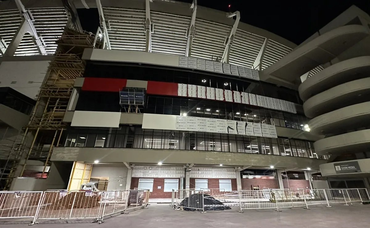 Avanzan las obras en River.