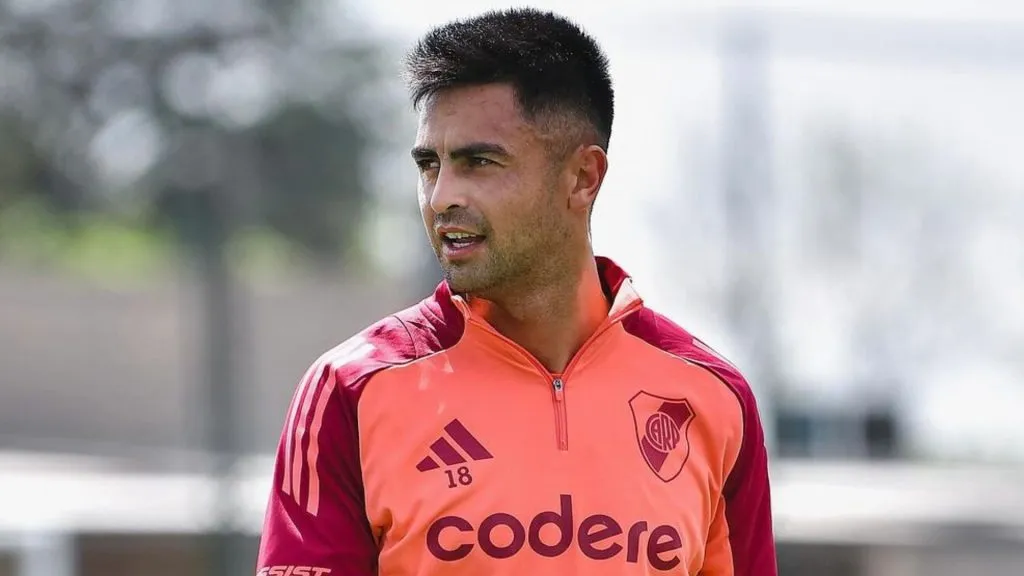 El Pity se acerca al alta médica y volver a jugar en River. (Prensa River)