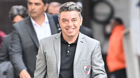 Gallardo empieza a delinear el 11 de River (Foto Prensa CARP).