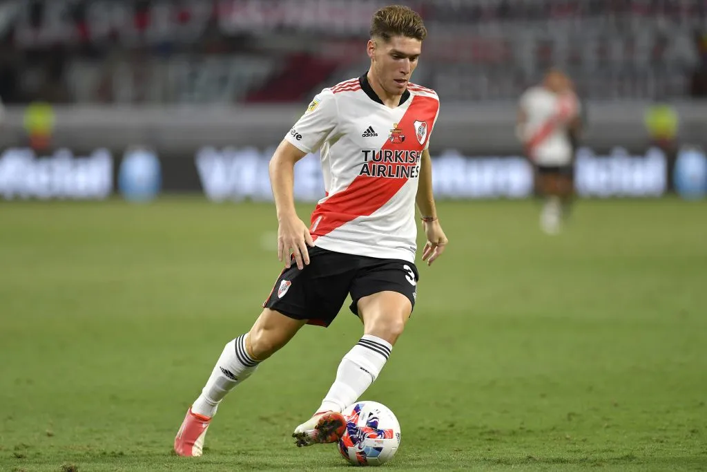 Rollheiser, aún con la camiseta de River, seguirá su carrera en Botafogo.
