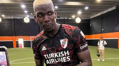 Paul Pogba es tendencia en el mundo River.
