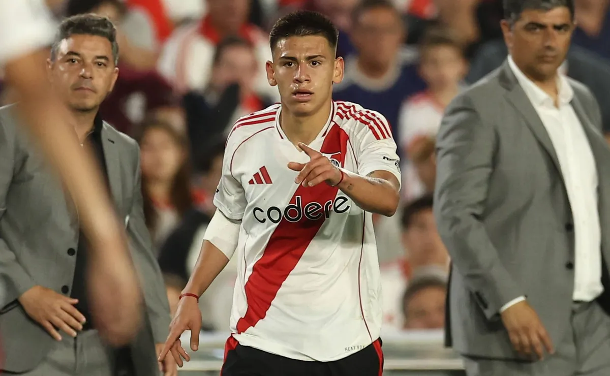 Echeverri habló con el canal oficial de River.