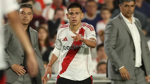 Echeverri habló con el canal oficial de River.