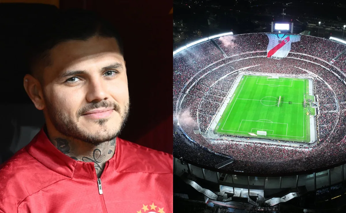 Icardi volvió a hacerle un gesto a River en sus redes.