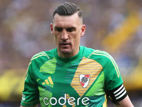 El comunicado de Armani sobre la salud de su hijo y por qué no atajó vs. Platense