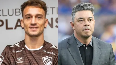 Guido Mainero y un divertido momento con Gallardo.