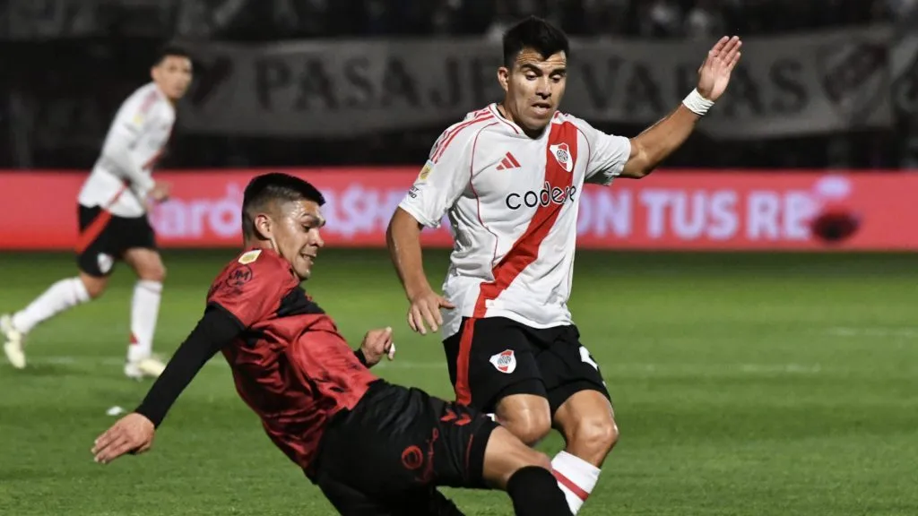 River jugó un flojo partido ante Platense. Foto: Imago.