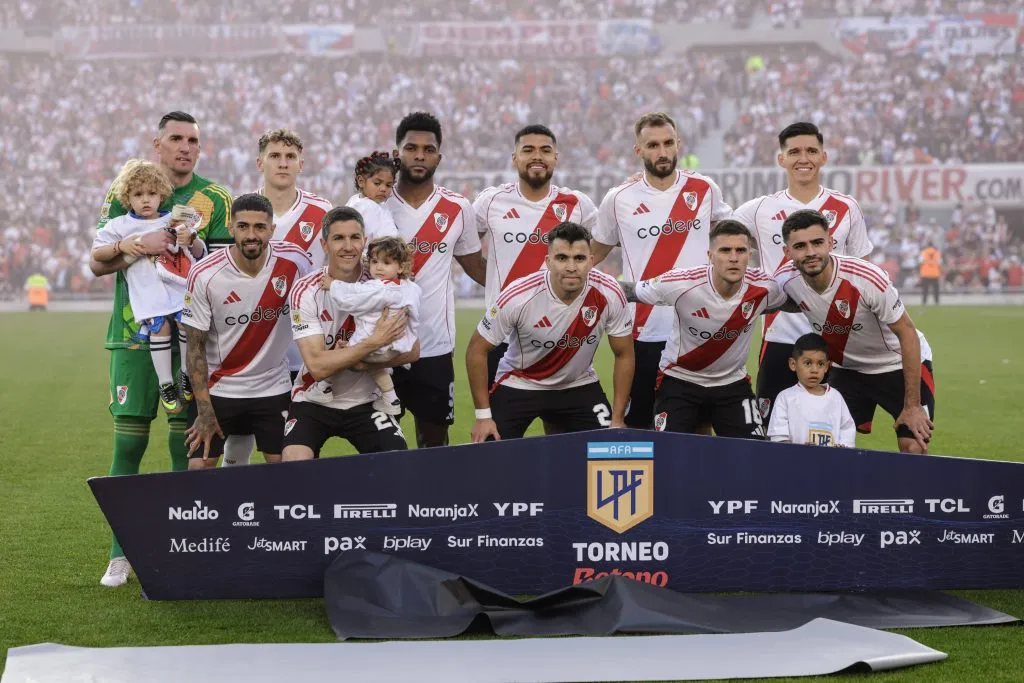 River recibirá a Vélez en El Monumental en la próxima fecha para levantar en la Liga Profesional. (Getty Images)