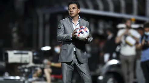 Gallardo define el 11 de River vs. Banfield.