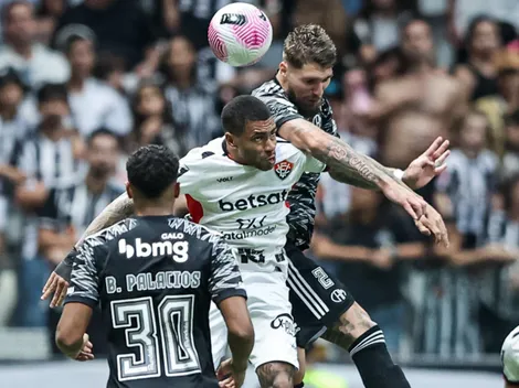River observa: Atlético Mineiro ganaba 2-0 y se lo empataron en 4 minutos con un golazo