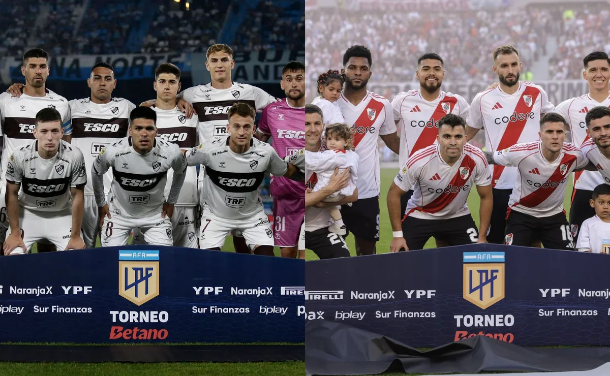 Platense y River juegan por una nueva fecha de la Liga Profesional.