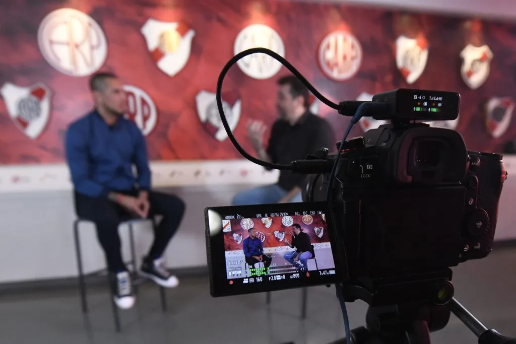 Maidana, mano a mano con La Página Millonaria. (Foto: LPM / Diego Haliasz).