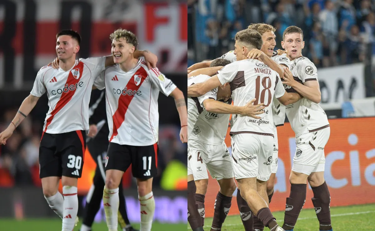River vs. Platense: este domingo desde las 19 (Fotos Getty y prensa CAP).