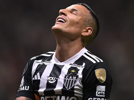 Se lesionó una figura de Atlético Mineiro a semanas de enfrentar a River: ¿Llega a la ida?