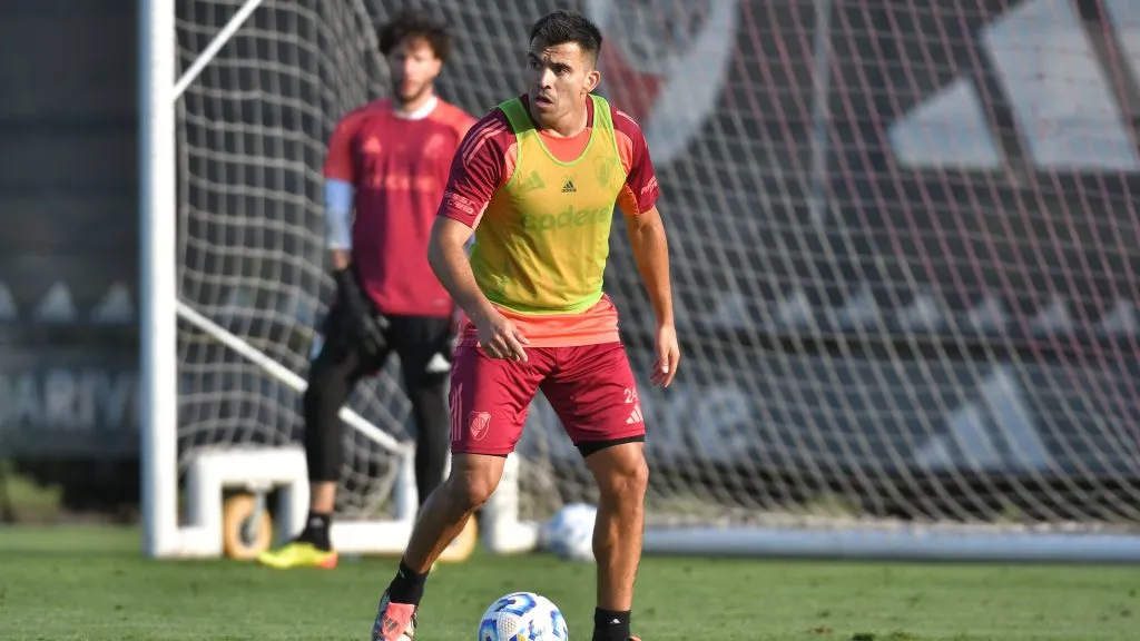 Marcos Acuña, convocado vs. Mineiro. ¿Titular? (Foto Prensa River).