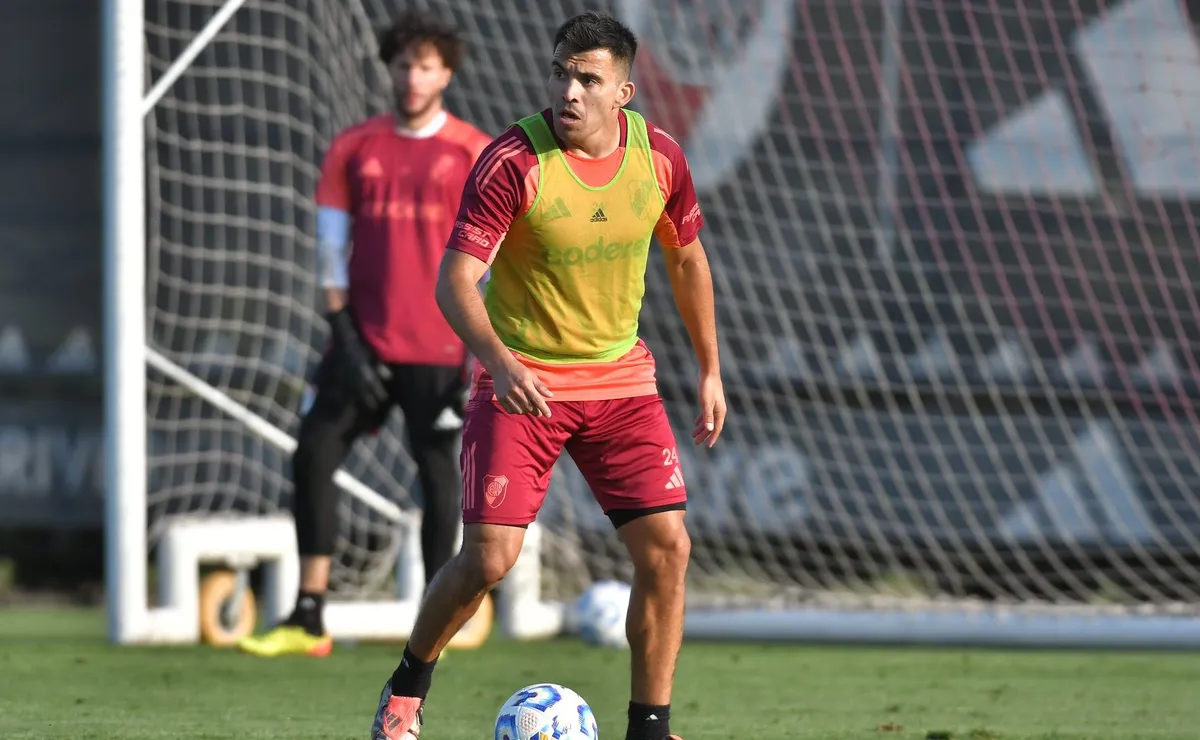 Marcos Acuña, convocado vs. Mineiro. ¿Titular? (Foto Prensa River).