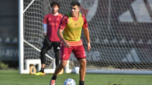 Marcos Acuña, convocado vs. Mineiro. ¿Titular? (Foto Prensa River).