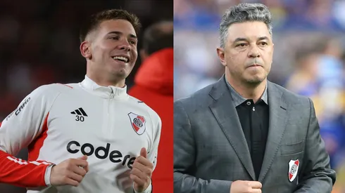 Mastantuono y una clase especial con Gallardo.