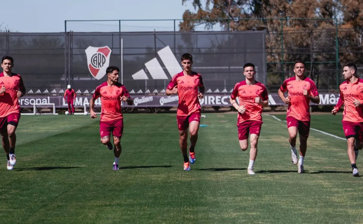 River vuelve a entrenar este lunes con la mente puesta en Instituto.